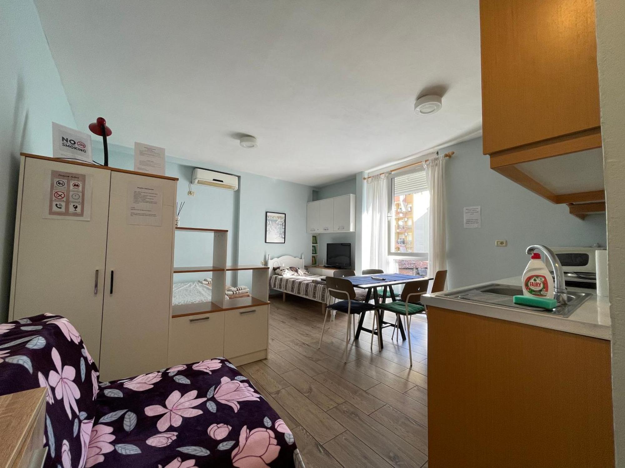 Enjoy Travel Cute Studio Apartment تيرانا المظهر الخارجي الصورة